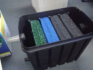 raft filter for aquaponics